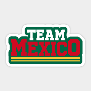 Team Mexico - Summer Olympics Sticker